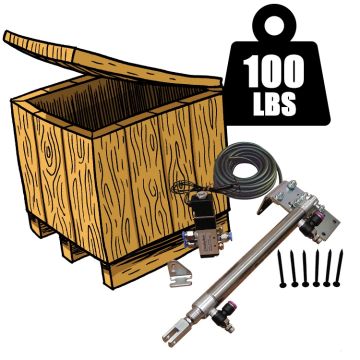Lid Opener Kit (pneumatic): Max Weight - 100Lb