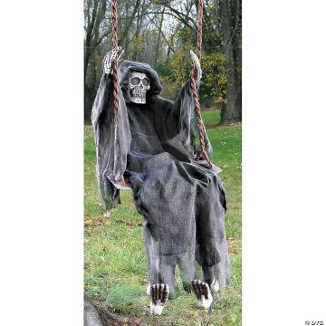 Dead Reaper Prop On Swing 60-inch