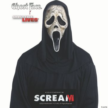Adults Dead By Daylight™ Ghost Face<sup>®</sup> White Aged Full Mask - One Size
