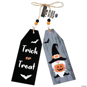 Gnome Door Tag Halloween Décor