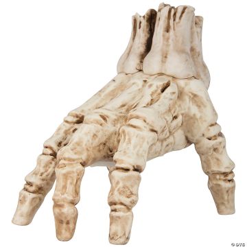 12" Animated Crawling Skeleton Hand Halloween Decoration