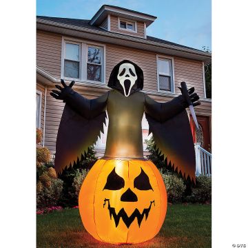 Ghost Face<sup>®</sup> Pumpkin Lawn Inflatable Australia