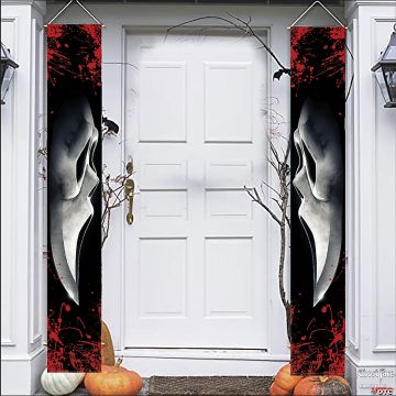 GHOST FACE DOOR BANNER 72 IN