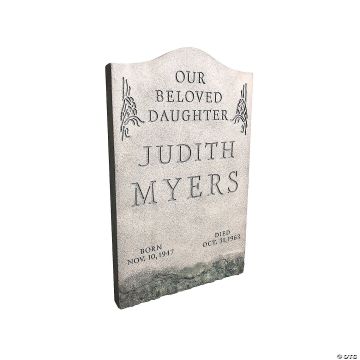 40" Halloween™ (1978) Judith Myers Tombstone Prop Decoration