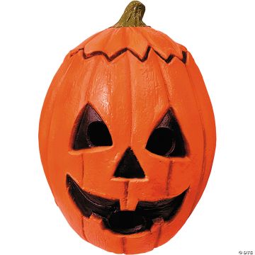 Adults Don Post Studios™ Orange Pumpkin Latex Mask