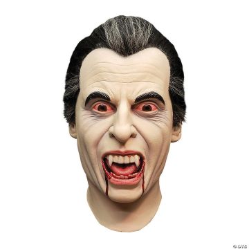 Adults Hammer Horror Dracula Overhead Latex Mask - One Size