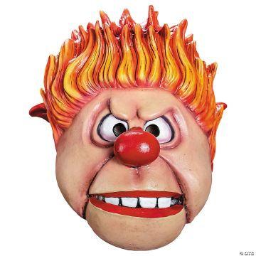 The Year Without Santa Claus™ Heat Miser Latex Mask - One Size