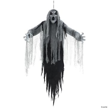 60" X 52" Ghostly Howling Phantom Hanging Halloween Decoration