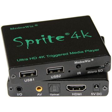 Sprite 4K Seamless Looping HD Triggerable Video Player