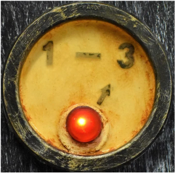 Square Gauge with Face Plate