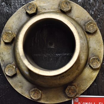 4" Pipe Flange - Silver