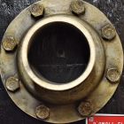 4" Pipe Flange - Silver