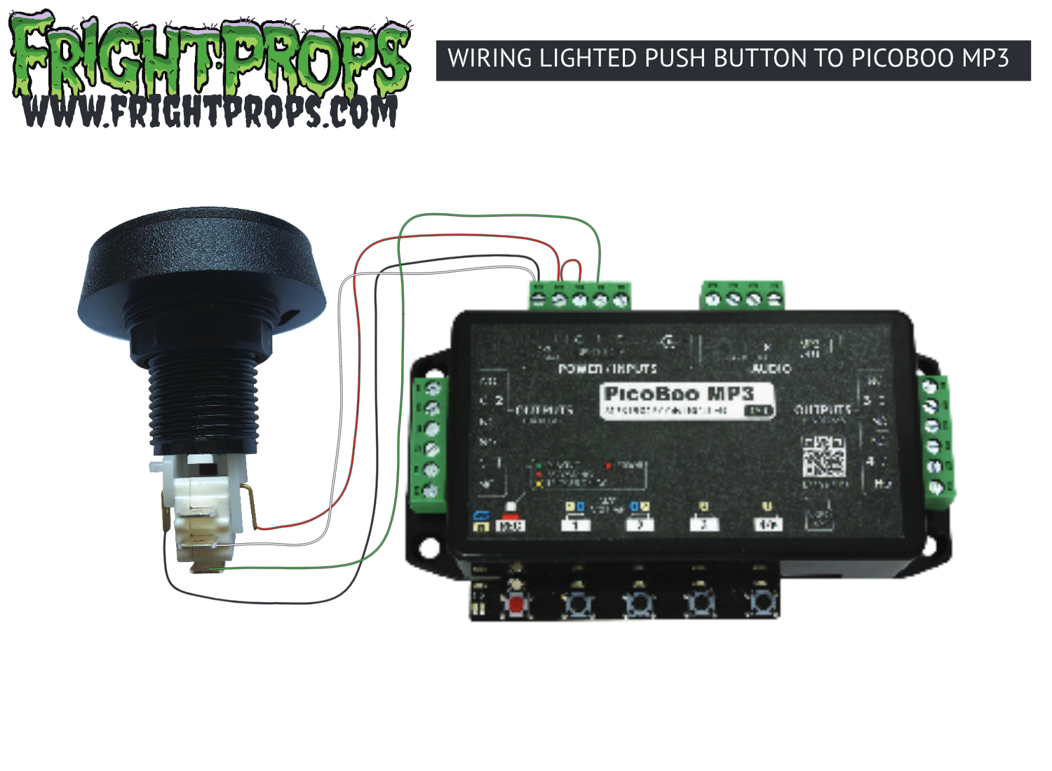 Wiring Lighted Push Button to PicoBoo MP3